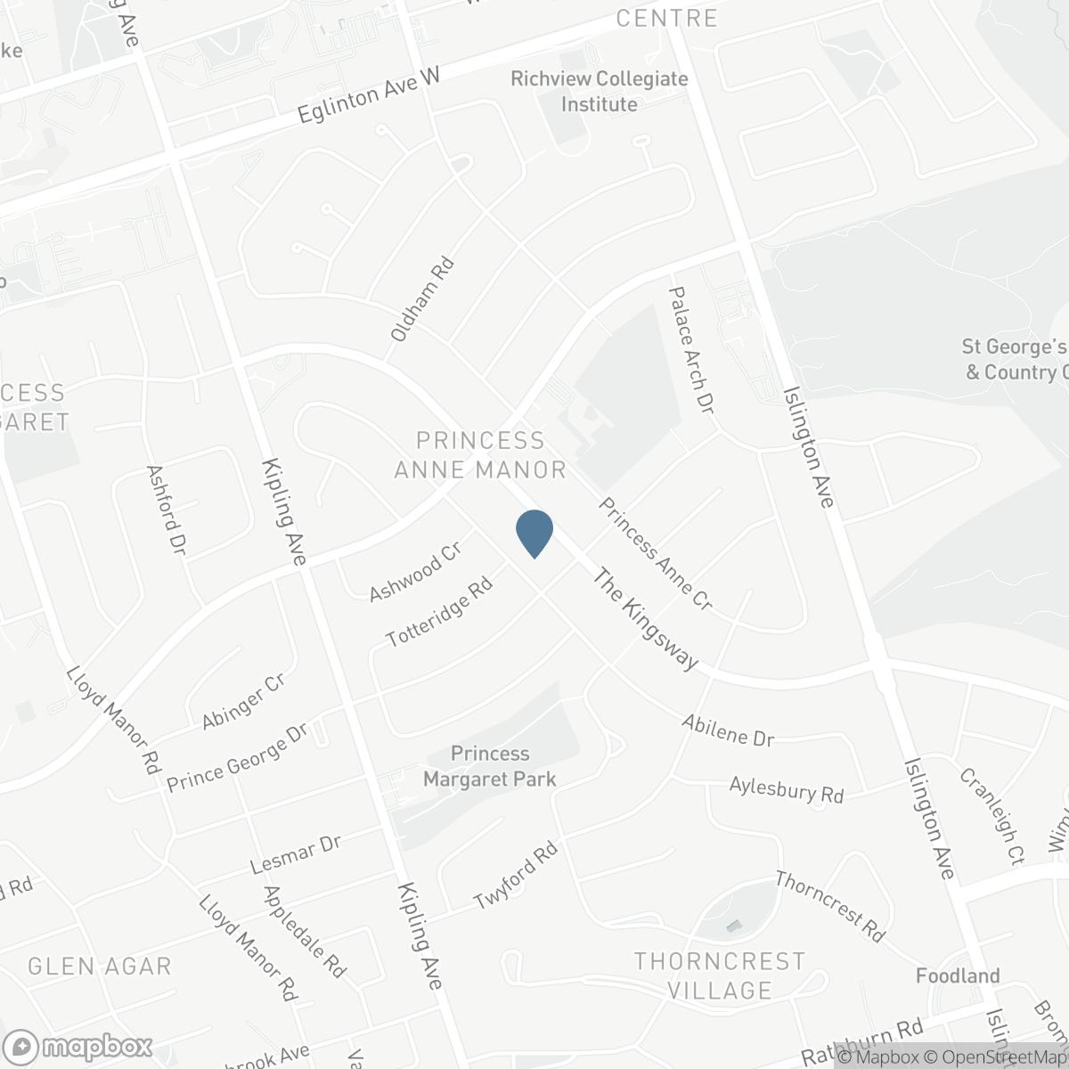 462 THE KINGSWAY, Toronto, Ontario M9A 3W4